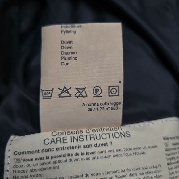 Moncler Women’s Glenoble Short Down Puffer Jacket in Army Green Size M (38) - Picture 8 of 9